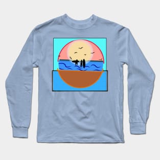 Surfing Long Sleeve T-Shirt